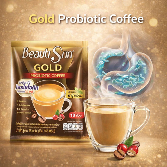 BeautiSrin Gold Probiotic Coffee box