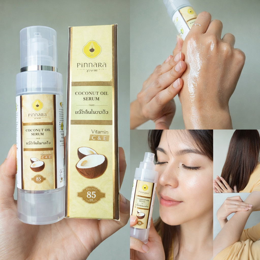 Pinnara Coconut Oil Serum 85ml