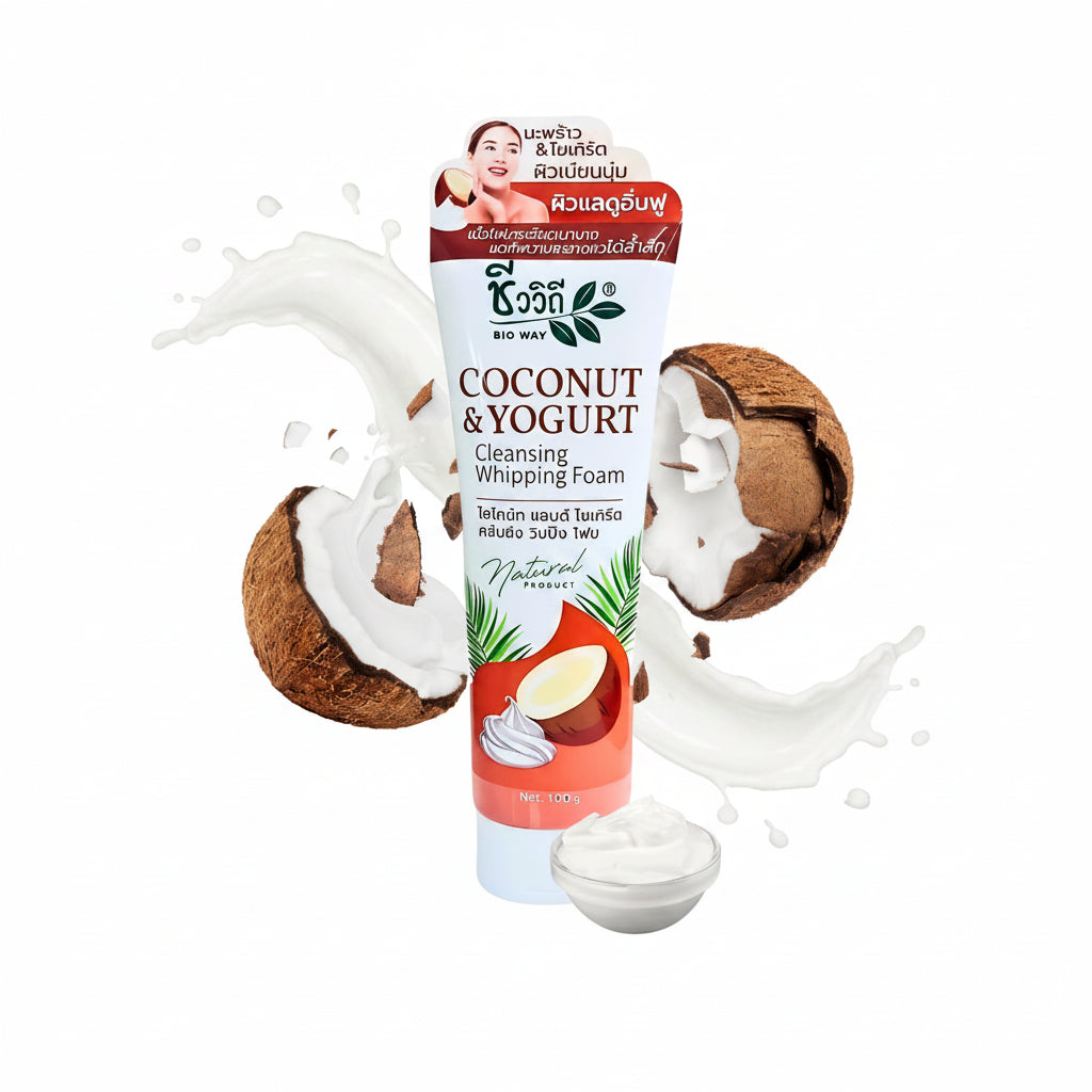 Chivaviti Coconut & Yogurt Cleansing Whipping Foam