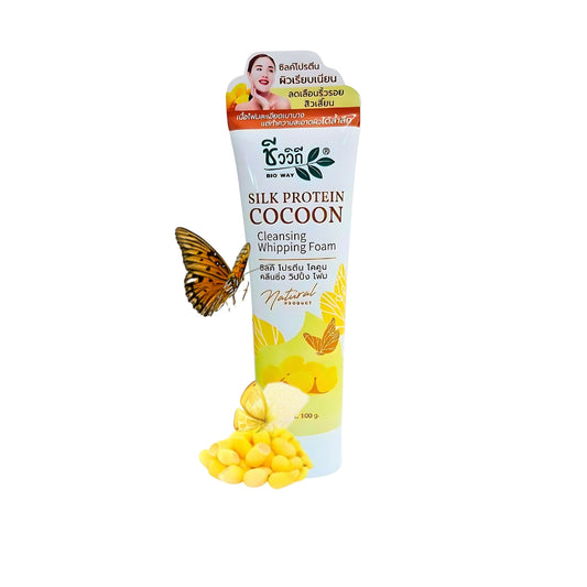 Chivaviti Silk Protein Cocoon Cleansing Whipping Foam