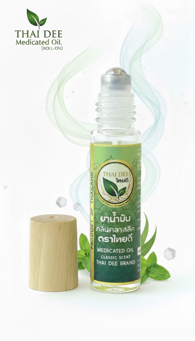 Thai Dee Medicated Oil Roll-On 10ml